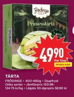 Willys Tårta Frödinge erbjuda