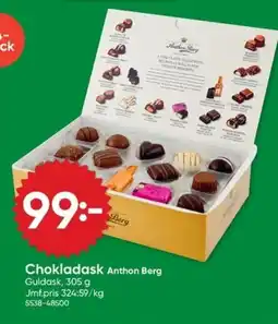 DollarStore ANTHON BERG Chokladask erbjuda