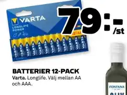 Coop Batterier 12-pack erbjuda