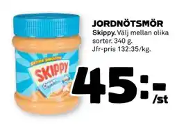 Coop Jordnötssmör Skippy erbjuda