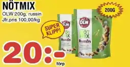 Nya Pulsen OLW Nötmix erbjuda