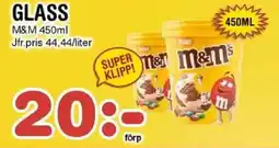 Nya Pulsen M&M Glass erbjuda
