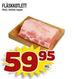 Din Mat Fläskkotlett erbjuda