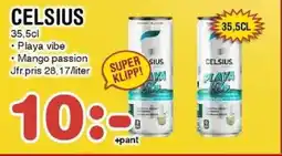 Nya Pulsen Celsius erbjuda