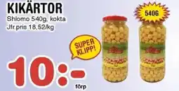 Nya Pulsen SHLOMO Kikärtor erbjuda