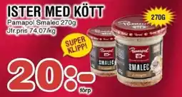 Nya Pulsen PAMAPOL Ister med kött erbjuda