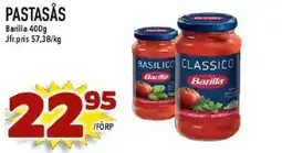 Nya Pulsen BARILLA Pastasås erbjuda