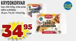 Nya Pulsen SCAN Kryddkorvar erbjuda