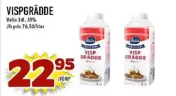 Nya Pulsen VALIO Vispgrädde erbjuda