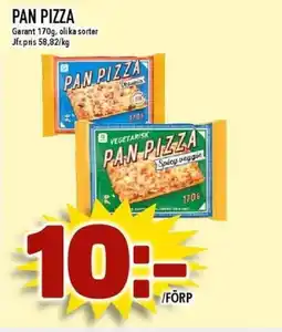 Nya Pulsen GARANT Pan pizza erbjuda