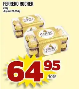 Nya Pulsen Ferrero rocher erbjuda