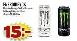 Nya Pulsen MONSTER Energidryck erbjuda