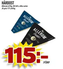 Din Mat ALLERUM Hårdost erbjuda
