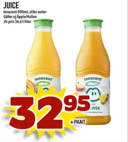 Din Mat Innocent Juice erbjuda