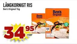 Din Mat Ben's Original Långkornigt ris erbjuda