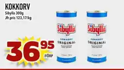 Din Mat Sibylla Kokkorv erbjuda