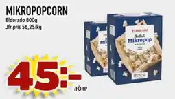 Din Mat ELDORADO Mikropopcorn erbjuda