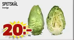 Din Mat Spetskål erbjuda