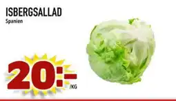 Din Mat Isbergsallad erbjuda