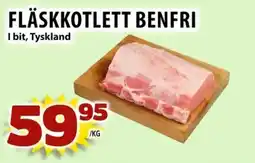 Matvärlden Tensta Fläskkotlett benfri erbjuda