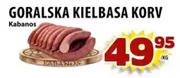 Matvärlden Tensta Goralska kielbasa korv erbjuda