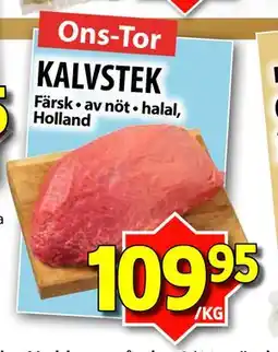 Matvärlden Tensta KALVSTEK, SEK 109.95 erbjuda