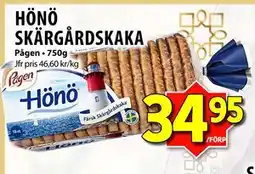 Matvärlden Tensta HÖNÖ SKÄRGÅRDSKAKA, SEK 34.95 erbjuda
