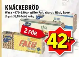 Matvärlden Tensta KNÄCKEBRÖD, SEK 42 erbjuda