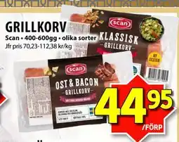 Matvärlden Tensta GRILLKORV, SEK 44.95 erbjuda