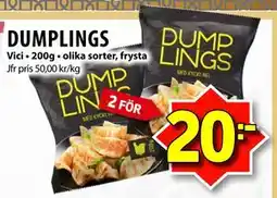 Matvärlden Tensta DUMPLINGS, SEK 20 erbjuda