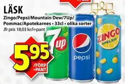 Matvärlden Tensta LÄSK, SEK 5.95 erbjuda