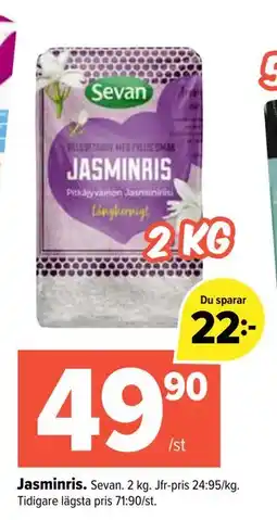 Coop Extra Jasminris, SEK 49.9 erbjuda