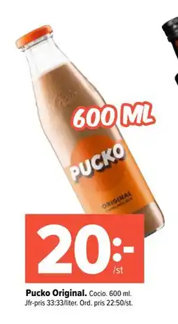 Coop Extra Pucko Original, SEK 20 erbjuda