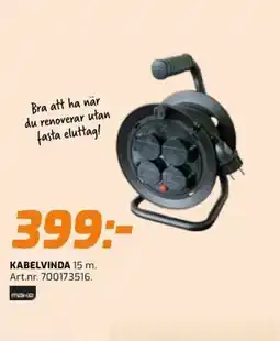 Bolist Kabelvinda erbjuda