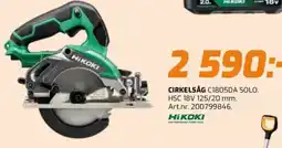 Bolist Hikoki cirkelsåg erbjuda
