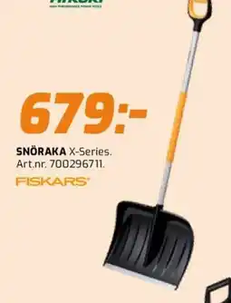 Bolist Snöraka x-series. fiskars erbjuda
