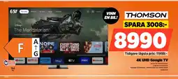 Power Thomson 4k uhd google tv erbjuda