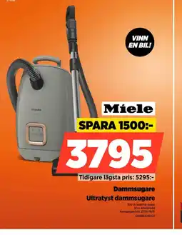 Power Miele dammsugare ultratyst dammsugare erbjuda