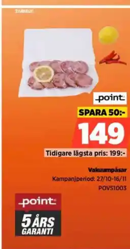 Power Point vakuumpåsar erbjuda