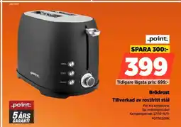 Power point Brödrost Tillverkad av rostfritt stål erbjuda