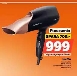Power Panasonic Hårfön erbjuda