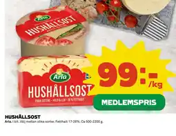 Coop ARLA Hushållsost erbjuda