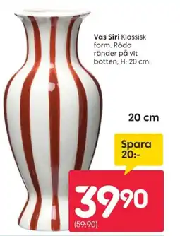 Rusta Vas Siri erbjuda