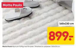 Rusta Matta Paula erbjuda