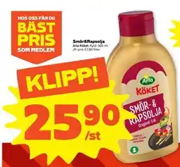 Stora Coop Smör&Rapsolja, SEK 25.9 erbjuda