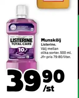 Stora Coop Munskölj, SEK 39.9 erbjuda