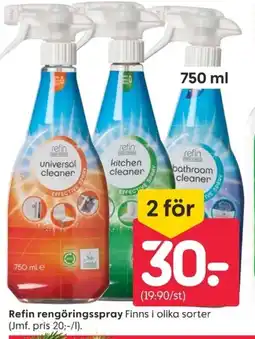 Rusta Refin rengöringsspray erbjuda