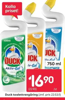 Rusta Duck toalettrengöring erbjuda