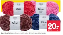 Rusta Garn Klara erbjuda