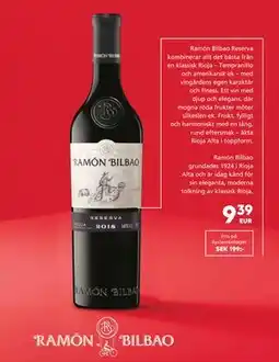 Border Shop Ramón Bilbao Reserva, EUR 9.39 erbjuda